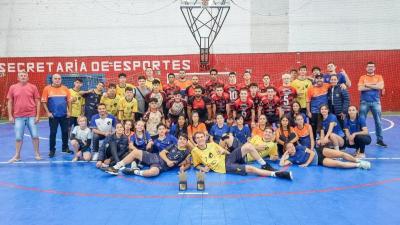 Futsal e Voleibol Masculino de Laranjeiras do Sul conquistam os Jogos da Juventude Fase Regional 